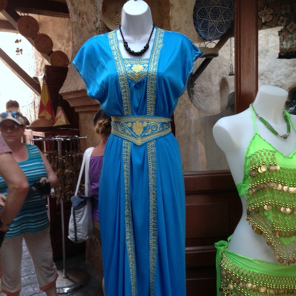 Moroccan Dress/Pants from EPCOT, Kelly Green!